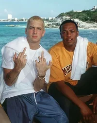 Eminem and Dr Dre