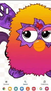 cute star furby girl