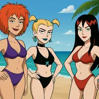Beach hex girls 