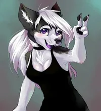 competitor dog girl