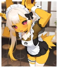 Maid jolteon 