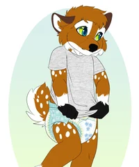 Diapered Deer