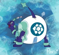 A diapered Terapagos