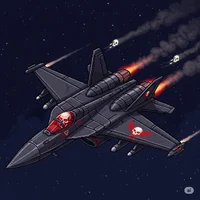 Menacing Fighter Jet