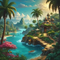 Lost island survival