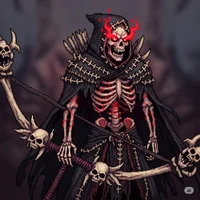 Menacing Skeleton