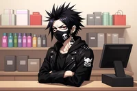 Goth Cashier