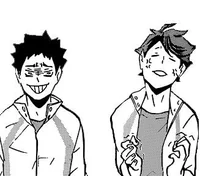 HQ Iwa and Oikawa