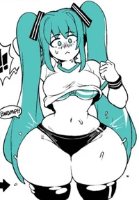 Thicc Hatsune Miku