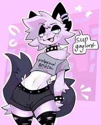 Goth furry femboy