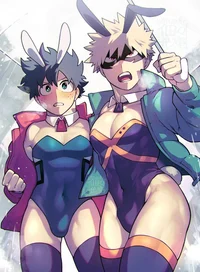Izuku and Bakugo
