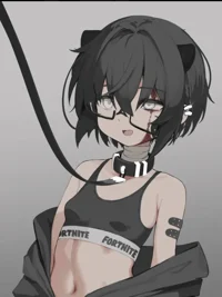 Девушка готка