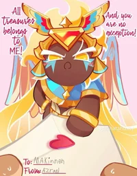 Golden cheese cookie