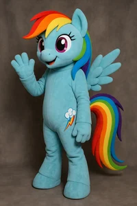 Rainbow Dash Mascot