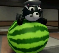 katie on watermeloné