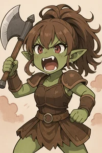 Angry little orc