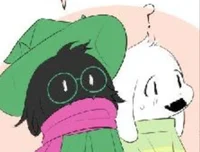Asriel and Ralsei