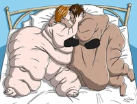 Obese Lesbian Couple