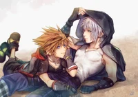 Tiny Sora and Riku 
