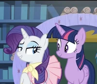 Twilight and Rarity