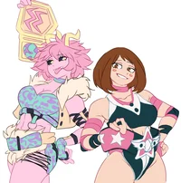 Uraraka and Mina