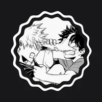 Izuku and Bakugo