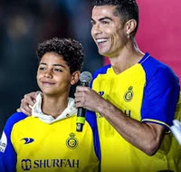 Ronaldo and Cris jr