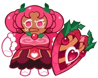 Hollyberry cookie