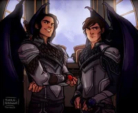 Cassian and Azriel