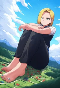 Giantess Android 18