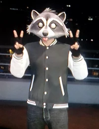 Racoon guy
