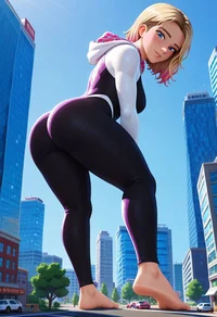 Giantess Spider-Gwen