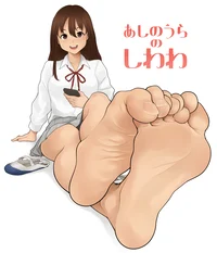 MiddleSchoolGirlFeet