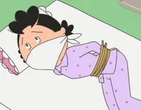 Tied up Sazae-san