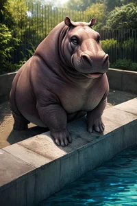 Hippo Mama Queenie