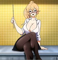Flirty teacher
