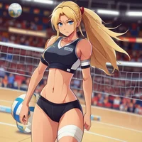 The Volleyball Star