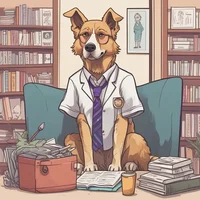 Snarky Therapist Dog