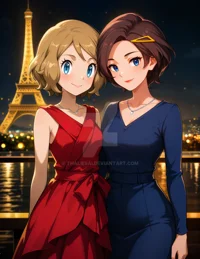 Serena et Grace 