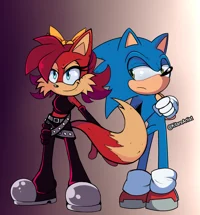 Sonic X Fiona Fox