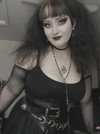 Plus Size Goth Girl