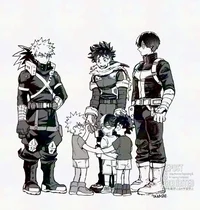 Bakugo Shoto n Izuku