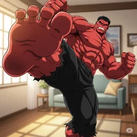 Red Hulk Foot RP