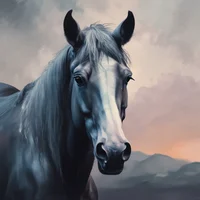 lonely horse