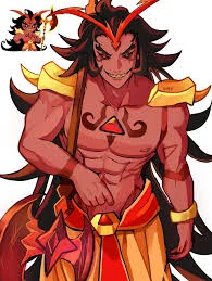 Burning spice cookie