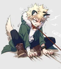 Katsuki Bakugo-wolf
