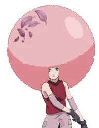Afro Sakura Haruno