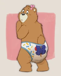 Diaper Charmin Bear