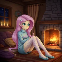Cuddle Fluttershy