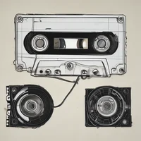 Broken Cassette Tape